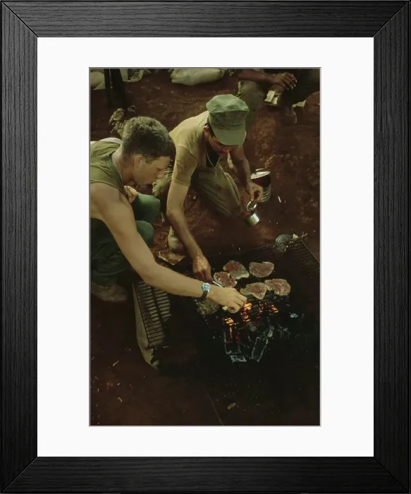 Framed Print : Khe Sanh Combat Base Framed Print : Khe Sanh Combat Base