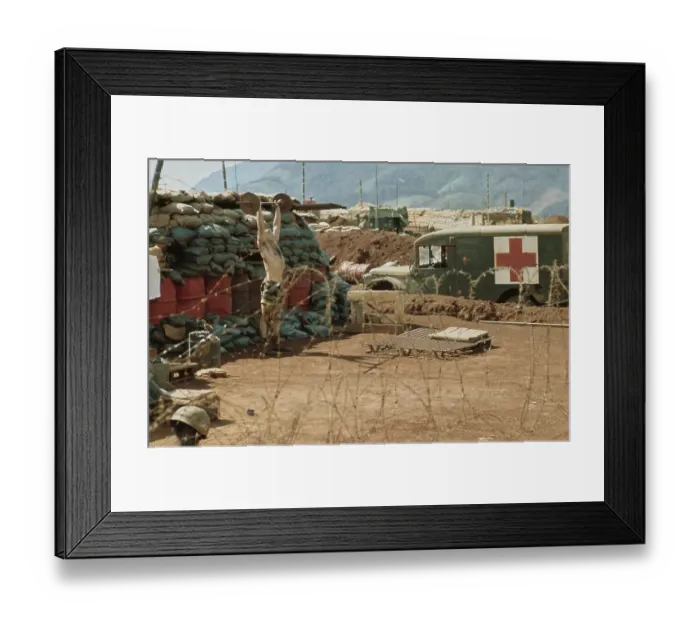 Framed Print : Khe Sanh Combat Base Framed Print : Khe Sanh Combat Base