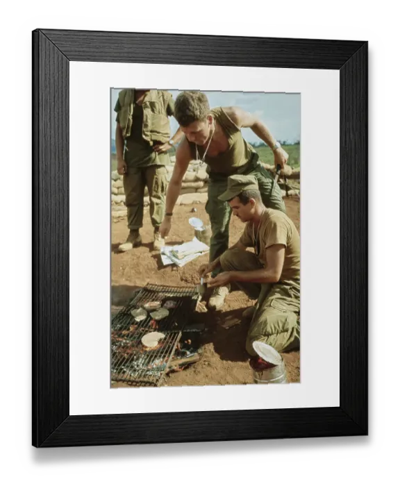 Framed Print : Khe Sanh Combat Base Framed Print : Khe Sanh Combat Base