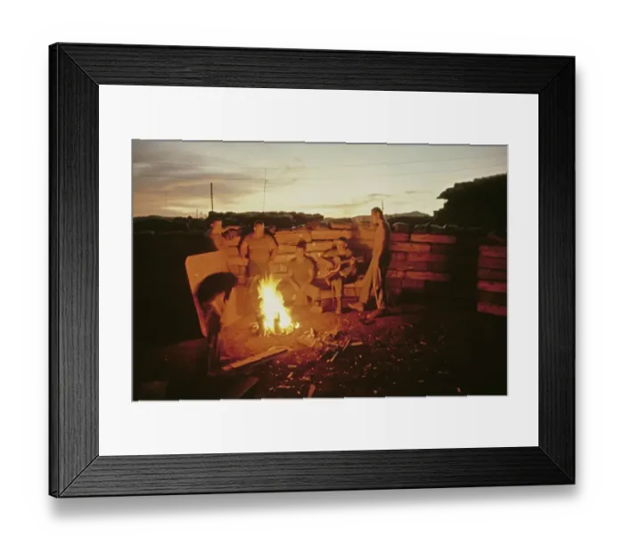 Framed Print : Khe Sanh Combat Base Framed Print : Khe Sanh Combat Base