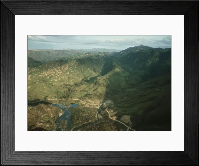 Framed Print : Khe Sanh Combat Base Framed Print : Khe Sanh Combat Base