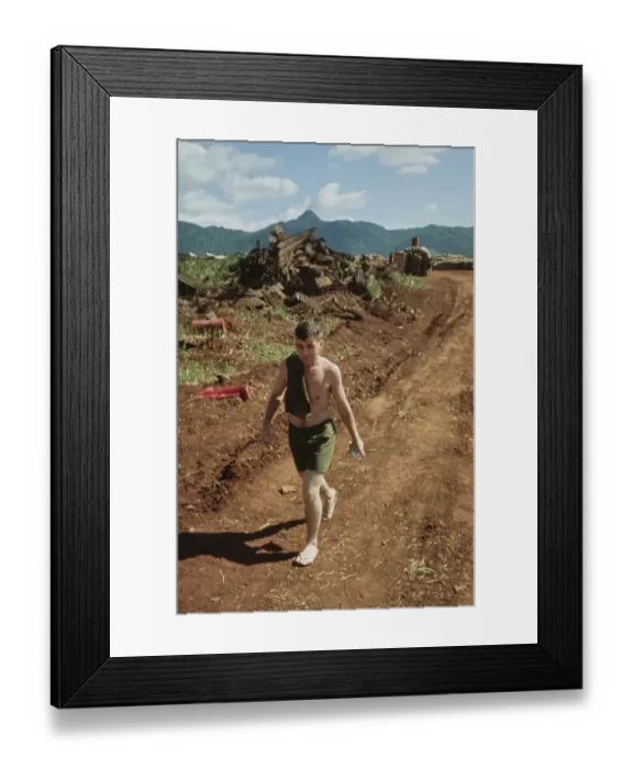 Framed Print : Khe Sanh Combat Base Framed Print : Khe Sanh Combat Base