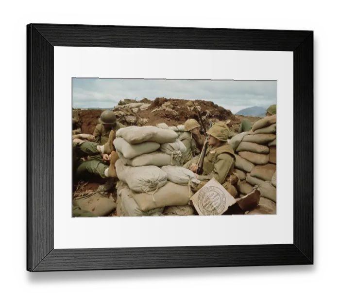 Framed Print : Khe Sanh Combat Base Framed Print : Khe Sanh Combat Base