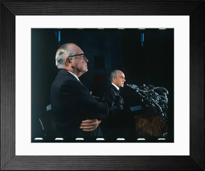 Framed Print : Columbia University President Grayson Kirk Framed Print : Columbia University President Grayson Kirk