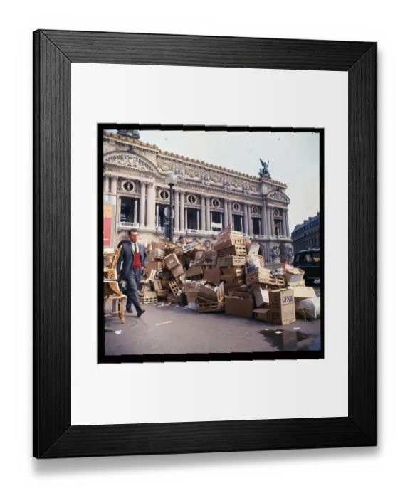 Framed Print : Strike Against Public Services Framed Print : Strike Against Public Services