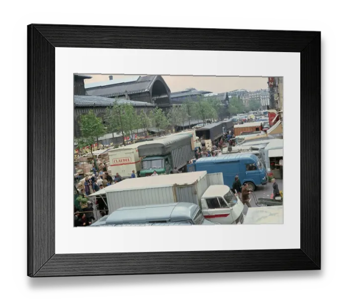 Framed Print : Trucks, Paris Framed Print : Trucks, Paris