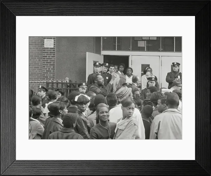 Framed Print : Teacher Directing Children During White Power Dilemma Framed Print : Teacher Directing Children During White Power Dilemma