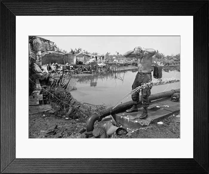 Framed Print : Vietnam War Scenes Framed Print : Vietnam War Scenes