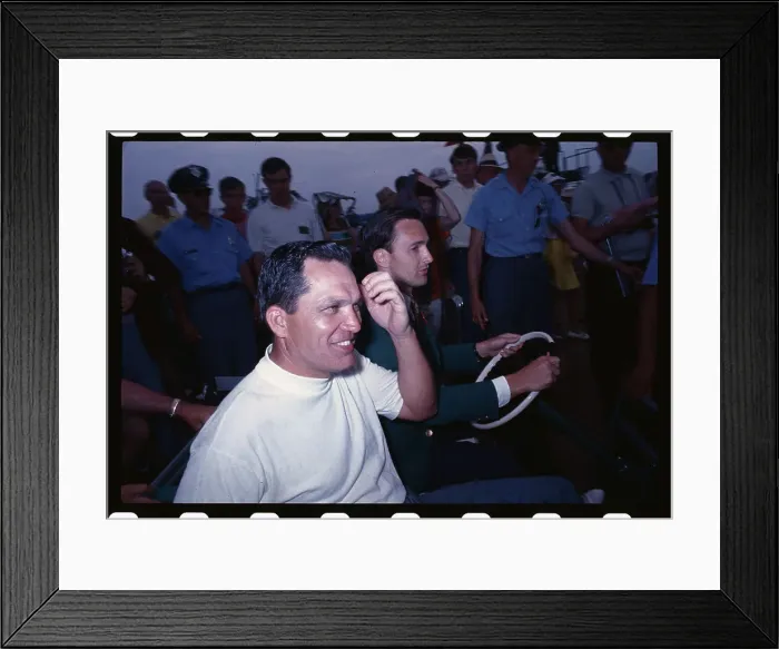 Framed Print : Portrait of Bob Goalby Framed Print : Portrait of Bob Goalby
