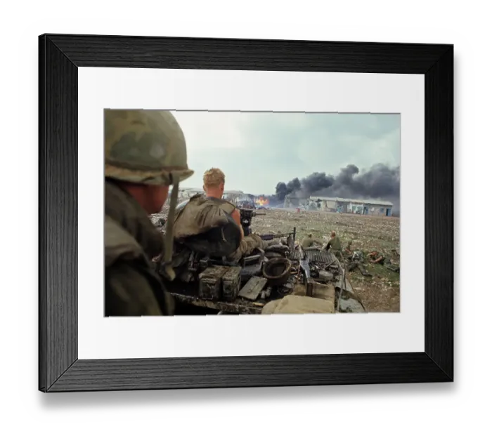 Framed Print : US Soldiers In Saigon