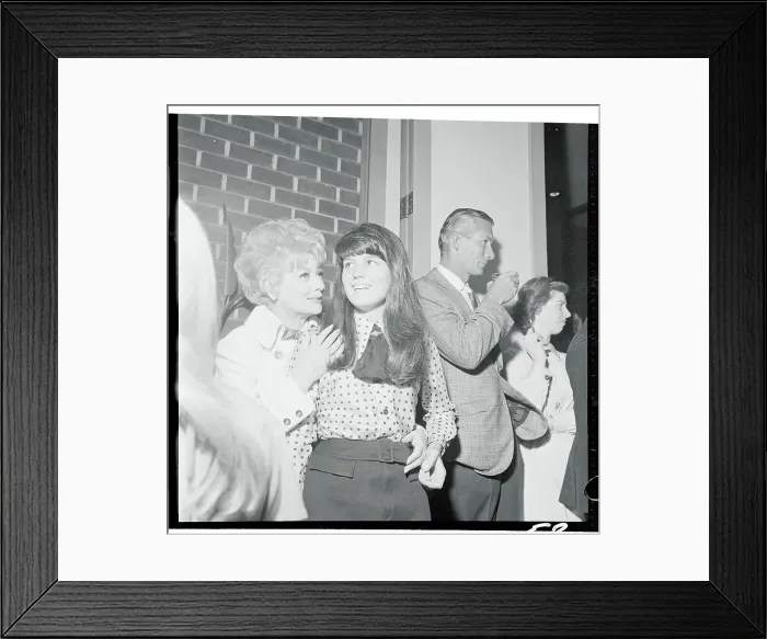 Framed Print : Lucille Ball with daughter Lucie Arnaz Framed Print : Lucille Ball with daughter Lucie Arnaz