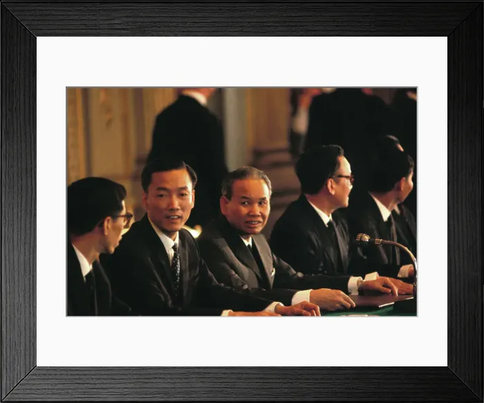 Framed Print : North Vietnamese Peace Delegation Framed Print : North Vietnamese Peace Delegation