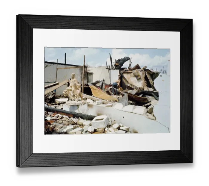Framed Print : Ruins At Y Bridge
