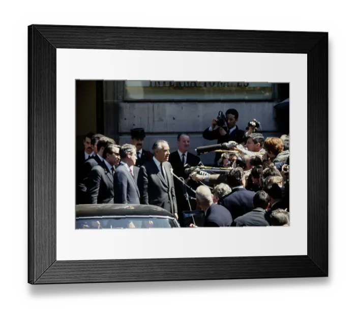 Framed Print : Cyrus Vance And Averell Harriman Framed Print : Cyrus Vance And Averell Harriman