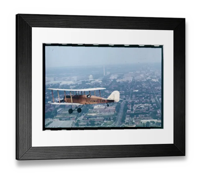 Framed Print : View of Airplane Flying Over Landscape Framed Print : View of Airplane Flying Over Landscape