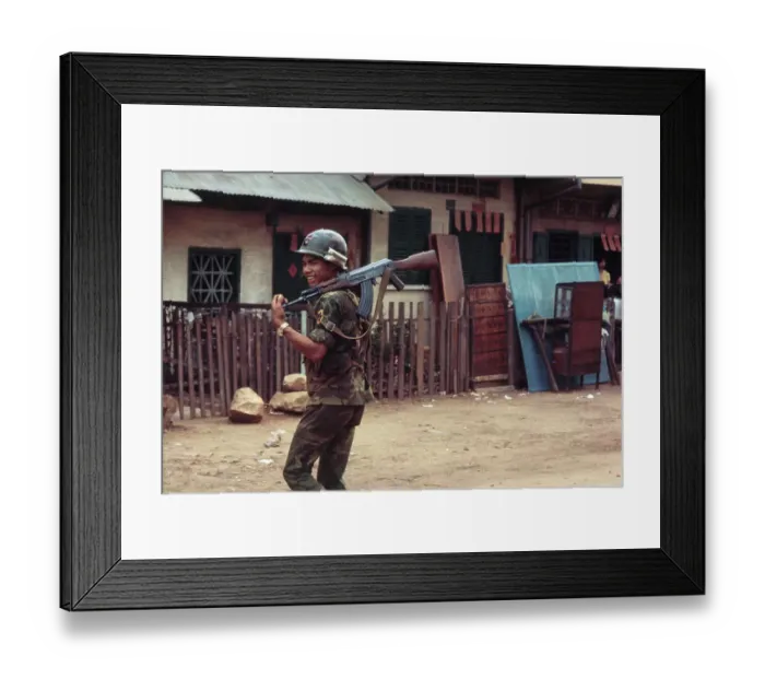 Framed Print : Vietnamese Rangers
