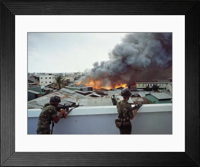 Framed Print : Soldiers, Vietnam Framed Print : Soldiers, Vietnam