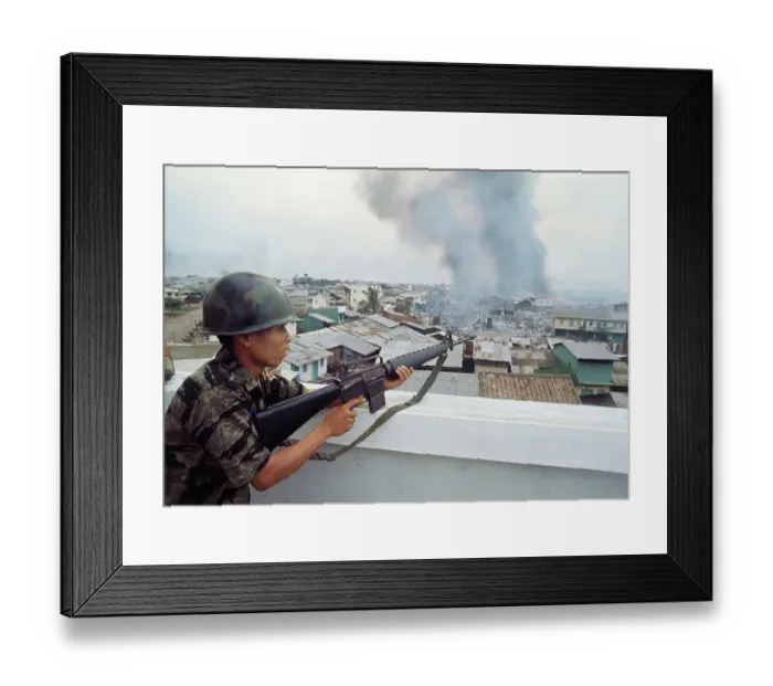 Framed Print : Soldiers, Vietnam Framed Print : Soldiers, Vietnam