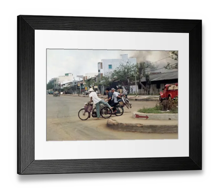 Framed Print : Fleeing Saigon Framed Print : Fleeing Saigon