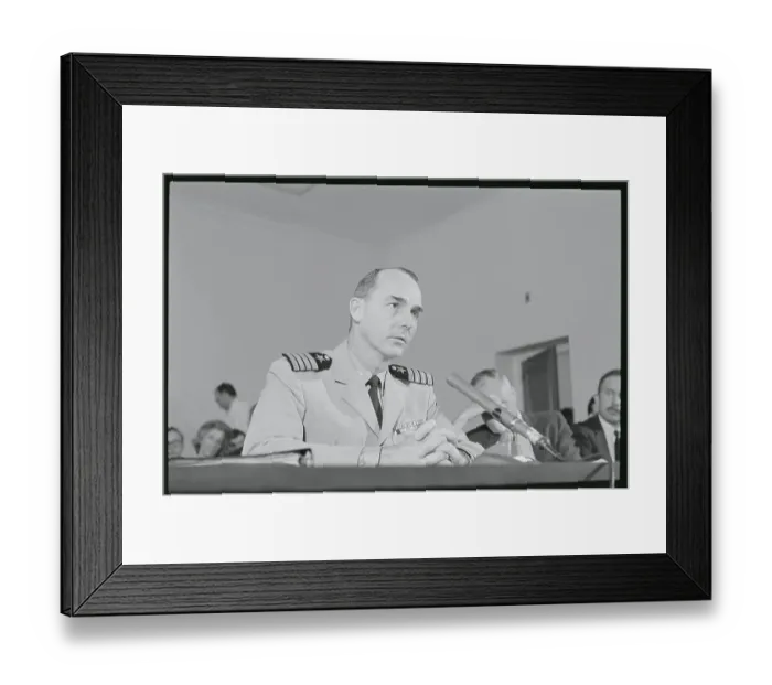 Framed Print : Navy Captain Richard Alexander Framed Print : Navy Captain Richard Alexander