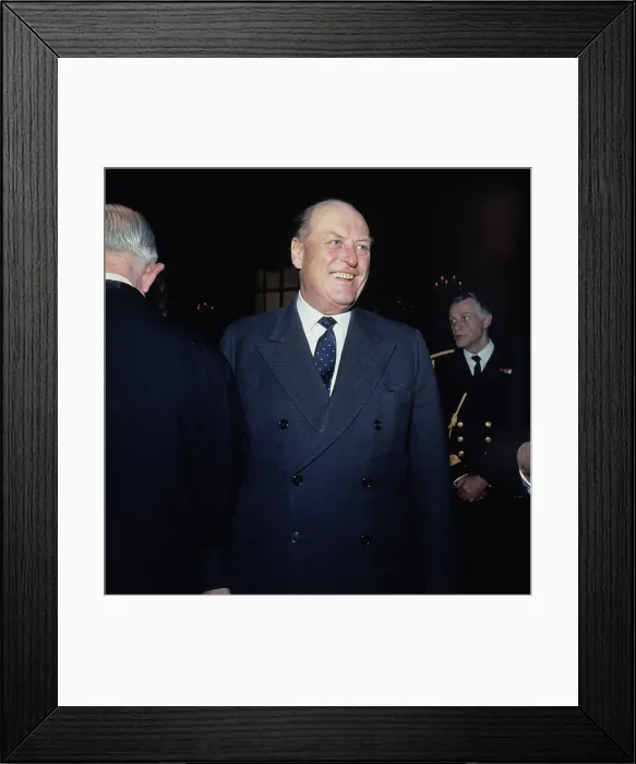 Framed Print : King Olav V Of Norway Framed Print : King Olav V Of Norway