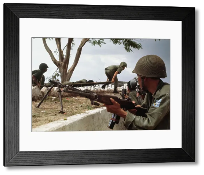 Framed Print : South Vietnamese Soldiers Framed Print : South Vietnamese Soldiers