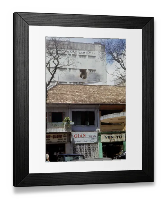 Framed Print : Rocket Damage Framed Print : Rocket Damage