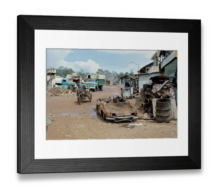 Framed Print : Aftermath Of Viet Cong Offensive Framed Print : Aftermath Of Viet Cong Offensive