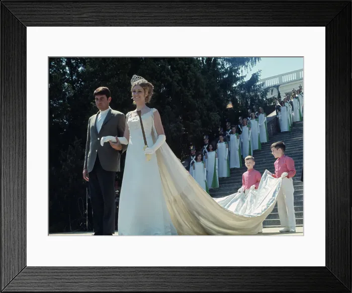 Framed Print : Jack Mullaney And Barbara Anne Eisenhower Framed Print : Jack Mullaney And Barbara Anne Eisenhower