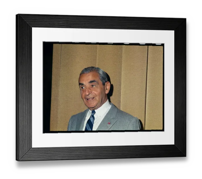 Framed Print : Portrait of Irving Berlin Without His Eyeglasses