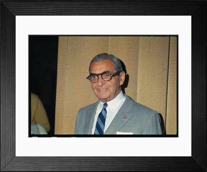Framed Print : Irving Berlin Smiling for Camera Framed Print : Irving Berlin Smiling for Camera