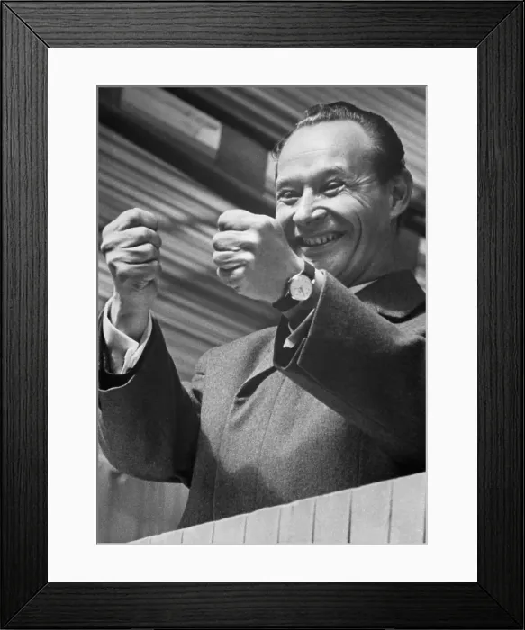 Framed Print : Prime Minister Dubcek of Czechoslovakia Framed Print : Prime Minister Dubcek of Czechoslovakia