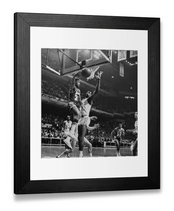 Framed Print : Bill Russell Vs Archie Clark Framed Print : Bill Russell Vs Archie Clark