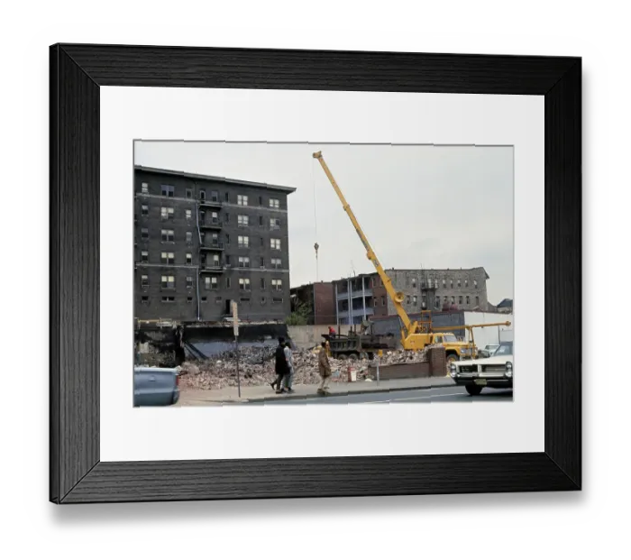 Framed Print : Supermarket Ruins Framed Print : Supermarket Ruins