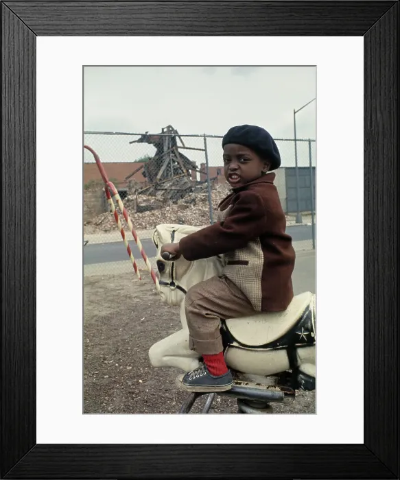 Framed Print : Boy In Playground Framed Print : Boy In Playground