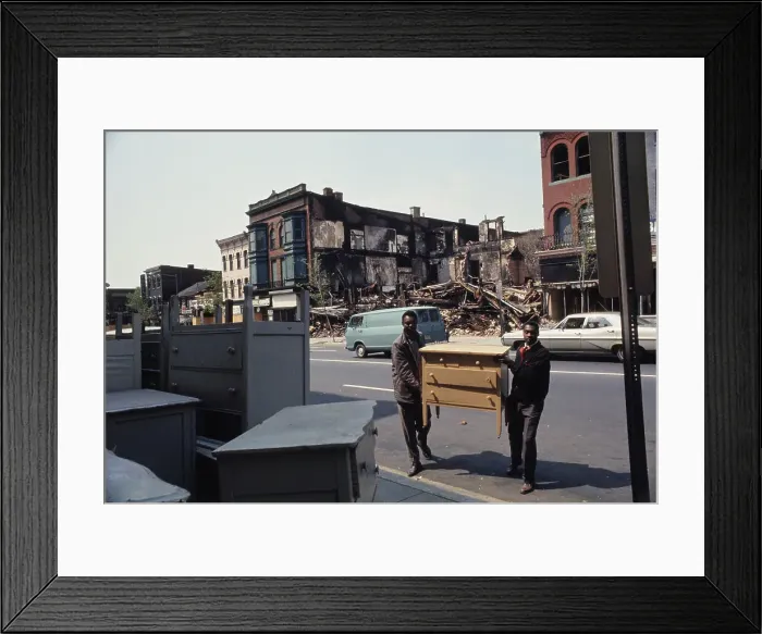 Framed Print : Men Carrying Chest Of Drawers Framed Print : Men Carrying Chest Of Drawers