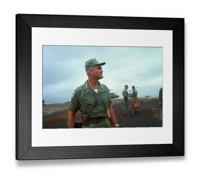 Framed Print : Portrait of William C. Westmoreland Framed Print : Portrait of William C. Westmoreland