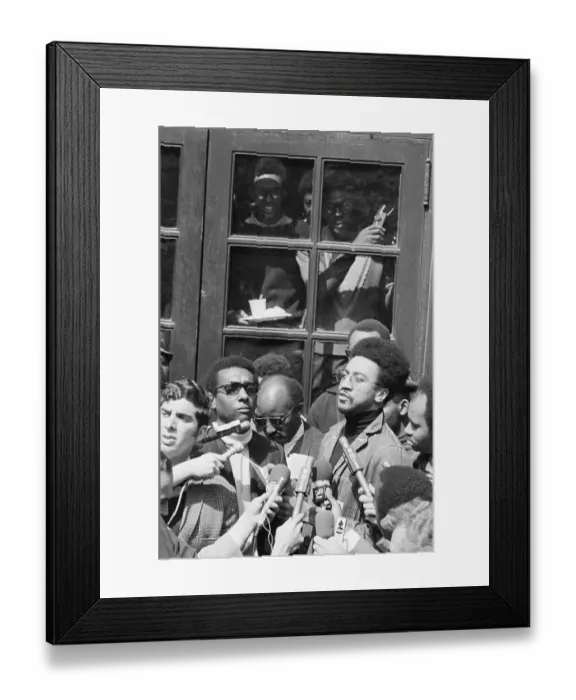 Framed Print : Black Power Advocates Carmichael and Brown Framed Print : Black Power Advocates Carmichael and Brown