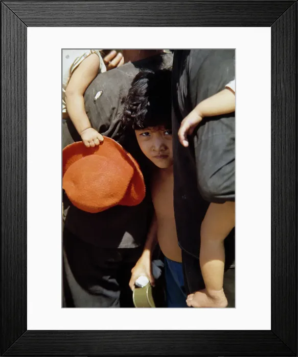 Framed Print : Vietnamese Refugees Framed Print : Vietnamese Refugees