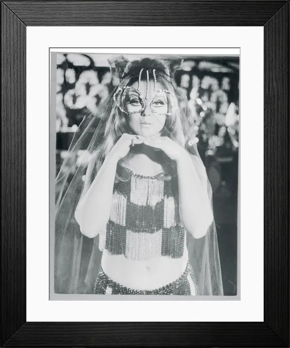 Framed Print : Ann-Margret Wearing Middle Eastern Attire Framed Print : Ann-Margret Wearing Middle Eastern Attire