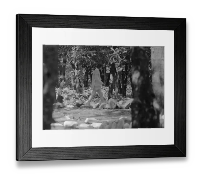 Framed Print : John Lennon Strolling by Himself Framed Print : John Lennon Strolling by Himself