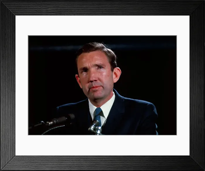 Framed Print : U.S. Attorney General Ramsey Clark Framed Print : U.S. Attorney General Ramsey Clark