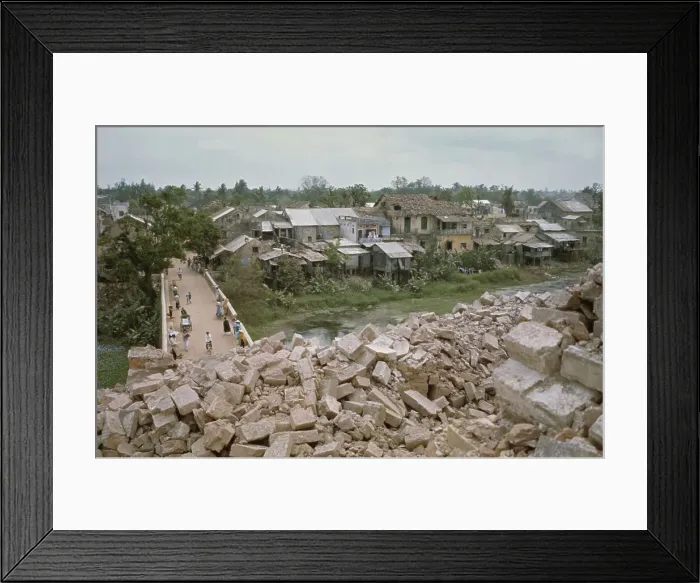 Framed Print : Hue, Vietnam War