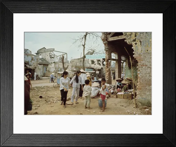 Framed Print : Hue, Vietnam War Framed Print : Hue, Vietnam War
