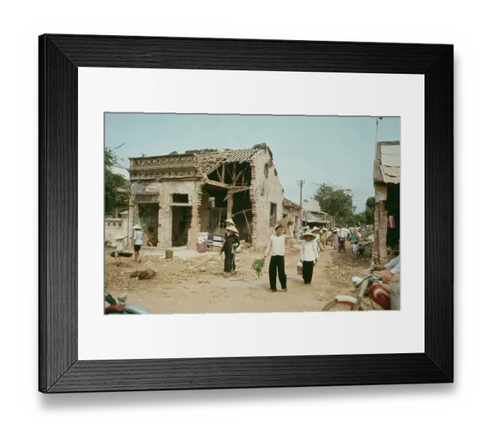 Framed Print : Hue, Vietnam War Framed Print : Hue, Vietnam War