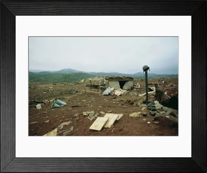 Framed Print : Lang Vei Special Forces Camp, Vietnam War Framed Print : Lang Vei Special Forces Camp, Vietnam War