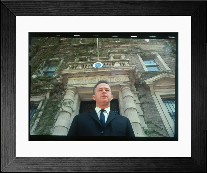 Framed Print : Portrait of Itzhak Rabin Framed Print : Portrait of Itzhak Rabin
