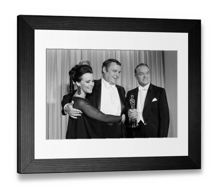Framed Print : Rod Steiger, Bob Hope and Claire Bloom Framed Print : Rod Steiger, Bob Hope and Claire Bloom