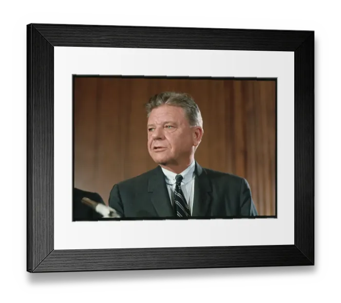 Framed Print : Portrait of Thurston B. Morton Framed Print : Portrait of Thurston B. Morton