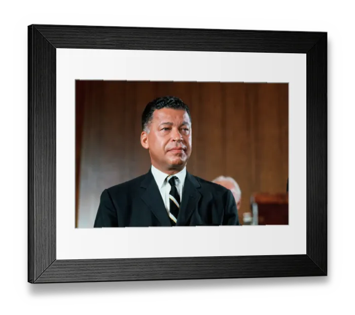 Framed Print : Senator Edward W. Brooke Framed Print : Senator Edward W. Brooke